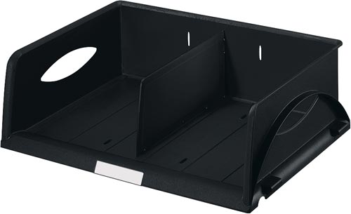 プラス　ソートトレー横型　Ａ４　ブラック　５個画像