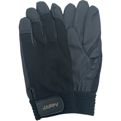 JAPPY 作業手袋 JAPPYﾌｨｯﾄ LLｻｲｽﾞ 黒 1双画像