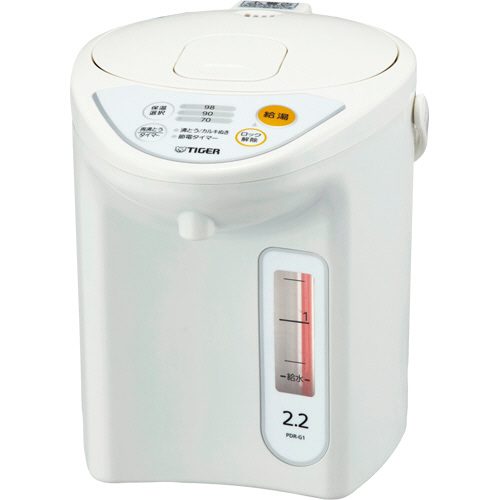 ﾏｲｺﾝ電動ﾎﾟｯﾄ 2.2L ﾎﾜｲﾄ 1台画像