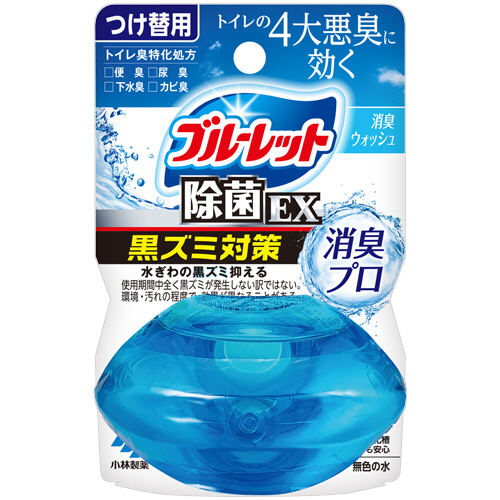 液体ﾌﾞﾙｰﾚｯﾄおくだけ 除菌EX 消臭ﾌﾟﾛ 消臭ｳｫｯｼｭの香り つけ替用 67mL 1個画像