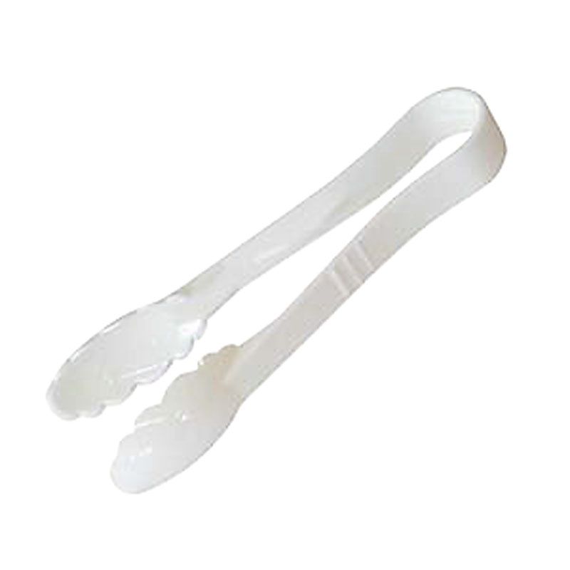 キャンブロ ポリカーボネイトスキャロップトング 12TGS ホワイト キャンブロ画像