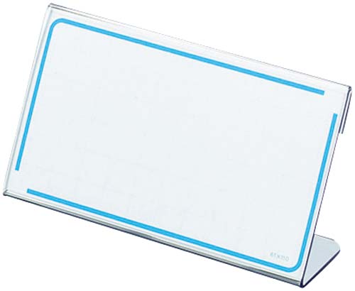 カード立て（環境対応）Ｌ型　６１×１１０ｍｍ２０個画像