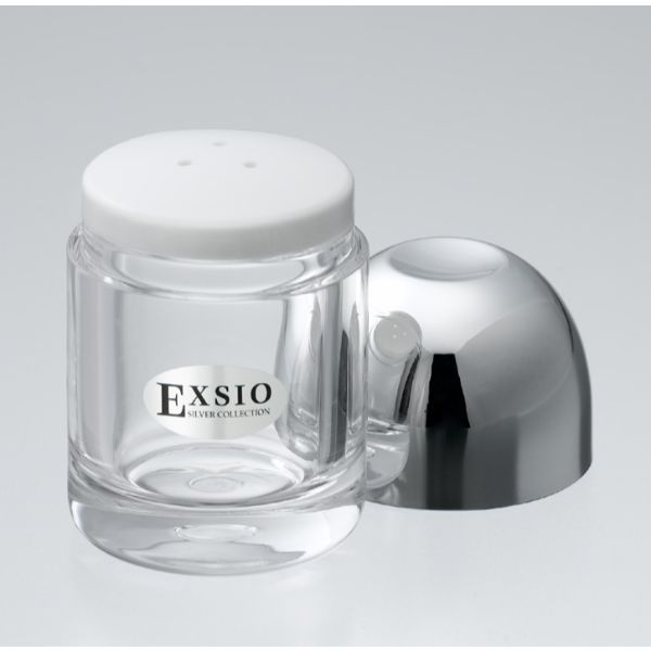 調味料入れ エクシオ 塩・コショウ入れ シルバー 台和