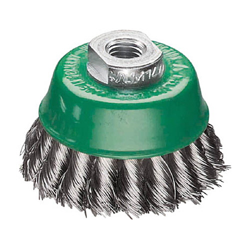 工業用ｶｯﾌﾟﾌﾞﾗｼ Φ65 ｽﾃﾝﾚｽ 線径0.35 1個画像