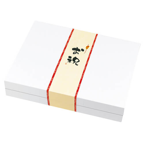 ギフトＢＯＸフリー　特大　グロスホワイト画像
