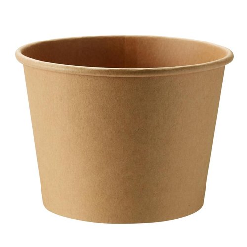 どんぶり容器 未晒フードカップ 1000ml 142口径 シモジマ画像