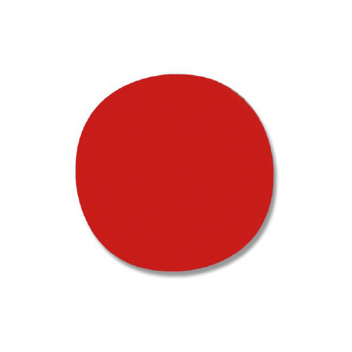 タックラベル（シール）　丸　赤　１８ｍｍ　３６０片画像