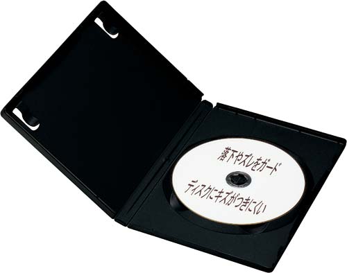 ＣＤ／ＤＶＤケース　Ｍ－ｌｏｃｋ黒　１０枚入画像