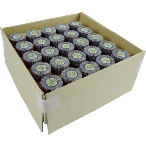 ﾌﾗｯﾌﾟﾎｲﾙ50×25×軸径6 80# 1箱(50個)画像