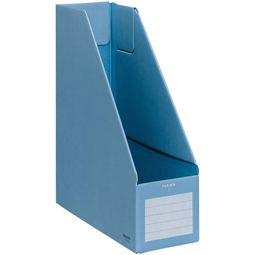 ファイルボックスＳ　Ａ４縦　青　５個画像