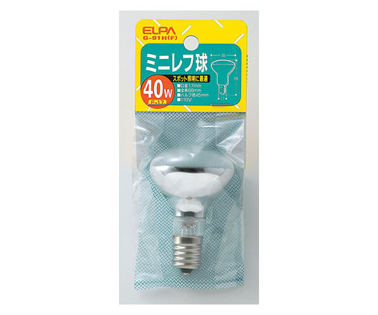 ミニレフ球 E17 40W画像