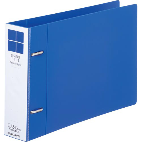 ＜スムーススタイル＞Ａ５横　背幅４５ｍｍ　青１０冊画像