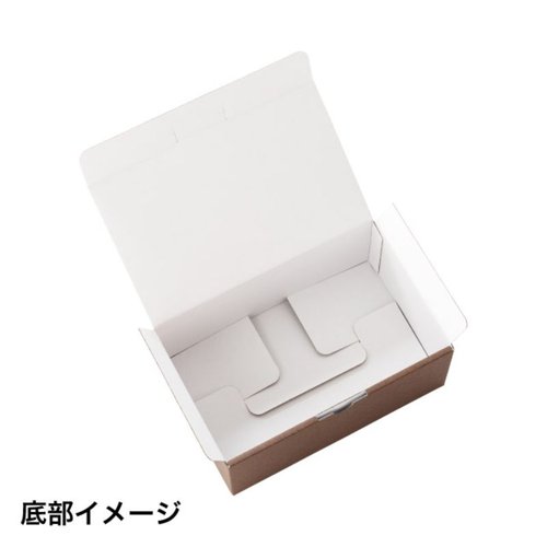ギフト箱 無地エンジギフトボックス-2(10枚) ヘッズ 平らに重ねられた無地のエンジギフトボックスが多数並んでいる様子