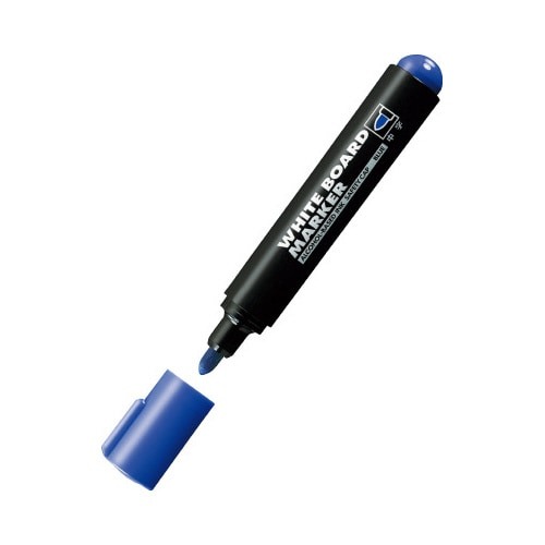 ホワイトボード用マーカー　中字　青画像