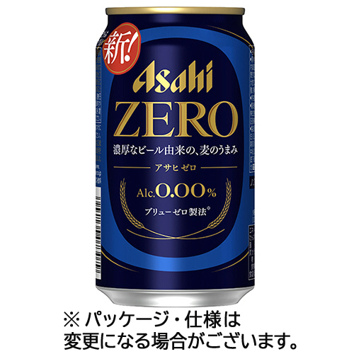 ｱｻﾋｾﾞﾛ 350mL 缶 1ｹｰｽ(24本)