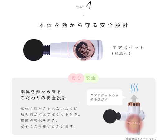 BODY SHAPE GUN（ボディシェイプガン） レッド 赤い本体とクリアな表面が特徴のデザインで、ボタンの位置や形状が際立っている。