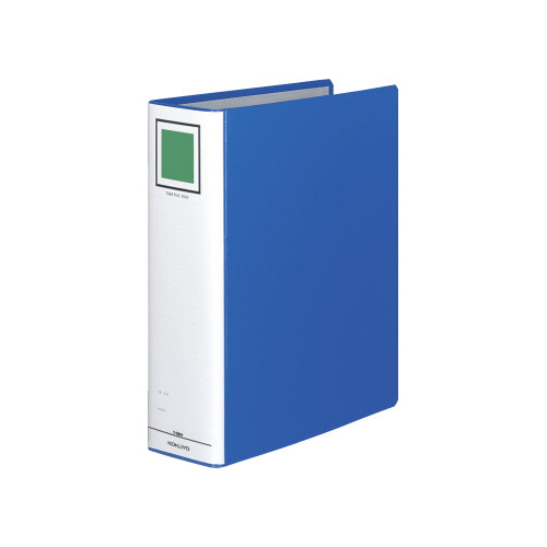 チューブファイル＜エコ＞青Ａ４縦背幅９５ｍｍ画像