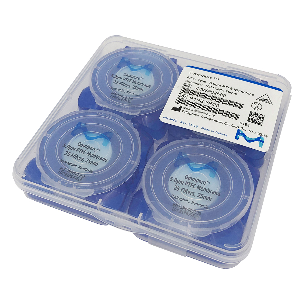 オムニポアTM　メンブレン（水系、溶媒系両用）　5μm×φ25mm　100枚入画像