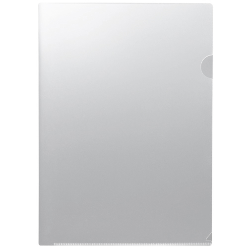 PPｶﾗｰﾎﾙﾀﾞｰ(高透明) A4 厚さ0.4mm 1枚画像