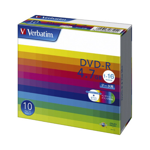 ＤＶＤ－Ｒ　１６倍速　プリンタブル　１０枚Ｐ画像