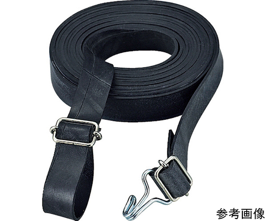 ゴムロープ金具付き　Wフックバックル付20mmX1.0m　1Pk（袋）=10本入画像