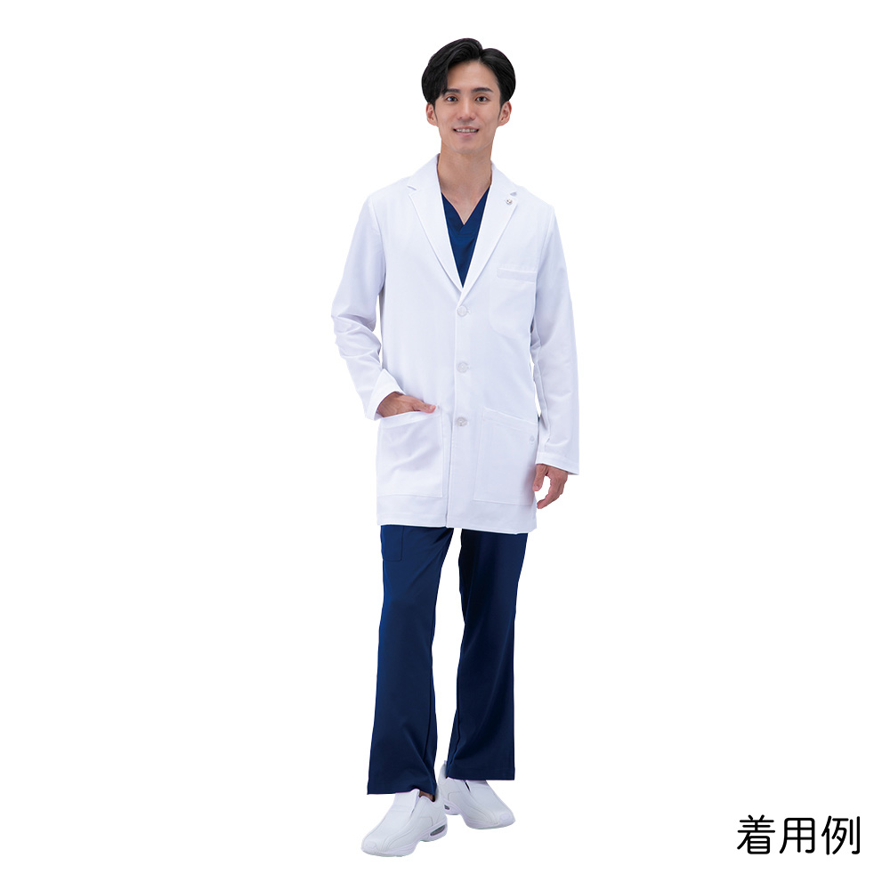 THE　WHITE　COAT　メンズ白衣（モダニストシリーズ）　M相当画像