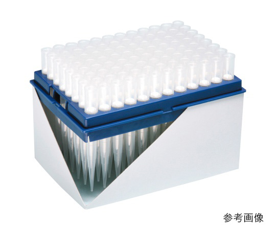 1000μL ロング フィルターチップ 交換プレート 滅菌 1箱（96本×10プレート入）画像