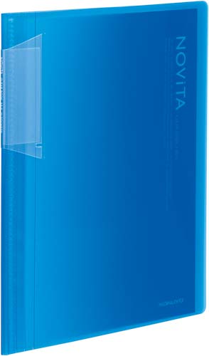 ノビータ　クリアカラー　Ａ５縦　２０Ｐ　青１０冊画像