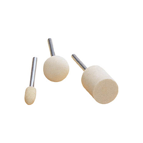 ﾌｪﾙﾄﾊﾞﾌ(ｼｬﾝｸ径φ3mm) 円柱 ﾊｰﾄﾞ 1袋(10個)画像