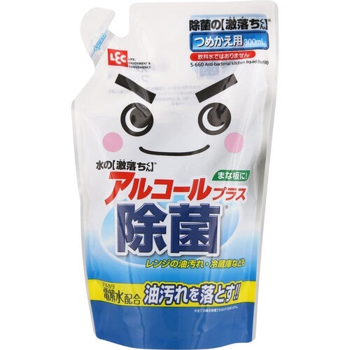 除菌の激落ちくんつめかえ用300ml 1本画像