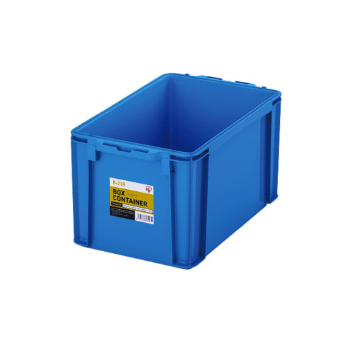 ボックスコンテナ　中　深型　ブルー　Ｂ－２１Ｒ×３画像