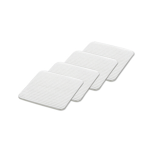 おくだけ吸着 安心すべり止めｼｰﾄ 10×10cm 1ﾊﾟｯｸ(4枚)