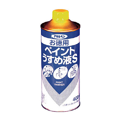 お徳用ﾍﾟｲﾝﾄうすめ液S 400ml 1缶 | 571168 | アサヒペン | 研究用総合