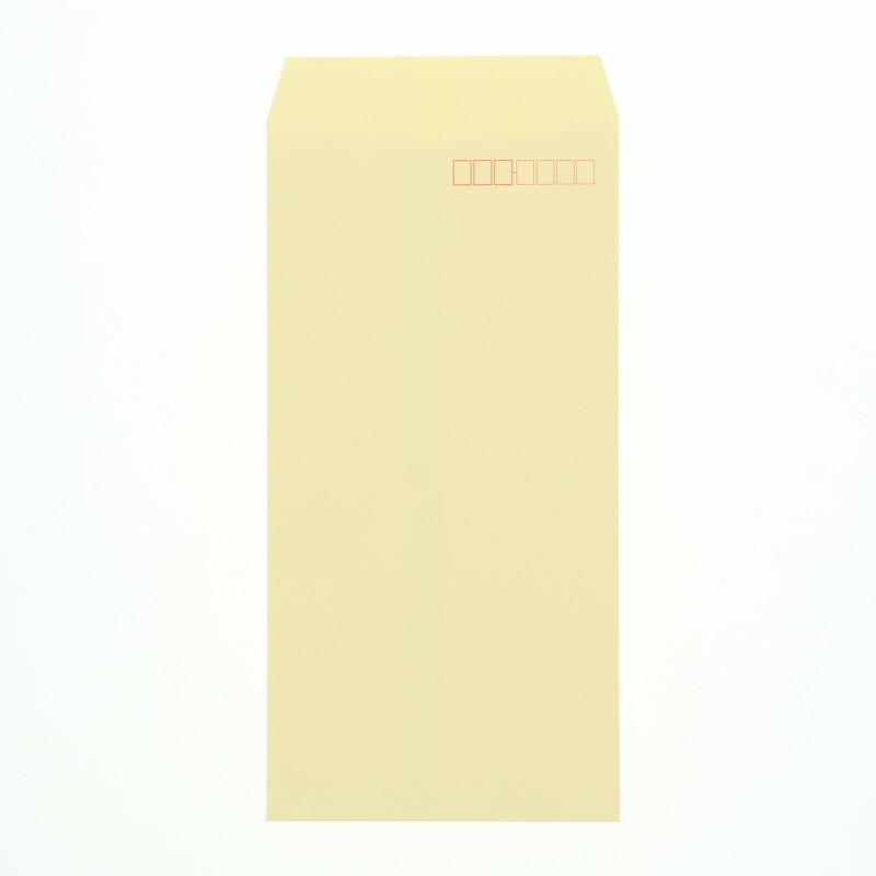 ヘイコー　カラー封筒　長３　パステルクリーム画像