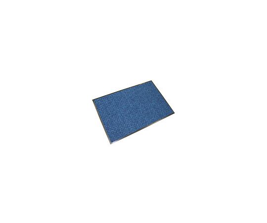 玄関内側用マット　コバルトブルー