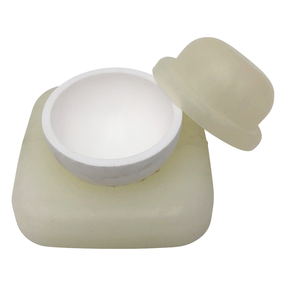 アルミナ乳鉢　鏡面仕上げ