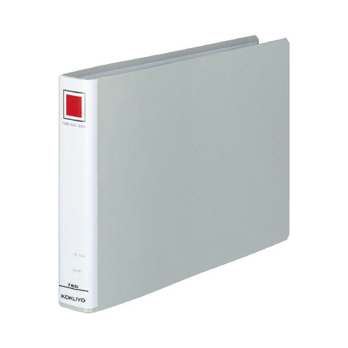 チューブファイル＜エコ＞銀Ａ４横背幅４５ｍｍ８冊画像