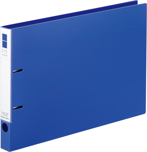 リングファイル＜スリム＞Ｂ４Ｅ・２２０青×１０画像