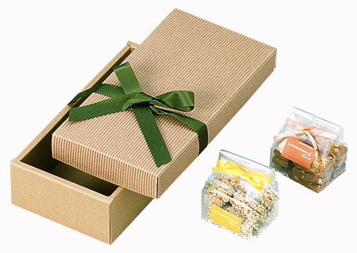 片段ギフトボックス リボン付き（245×120×高65mm）画像