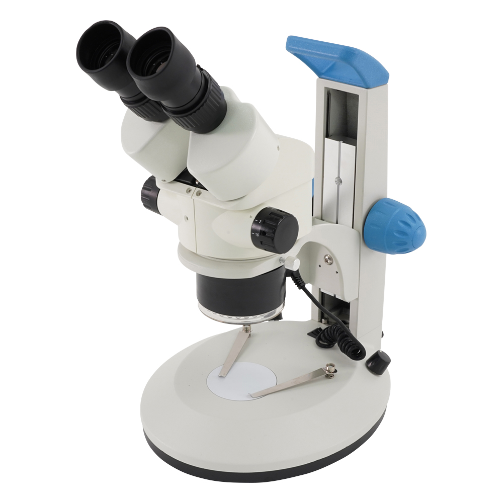 実体顕微鏡（LEDリングランプ内蔵）双眼画像