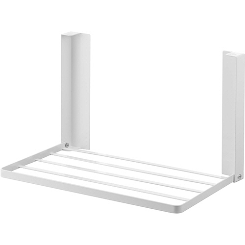 洗濯機横ﾏｸﾞﾈｯﾄ折り畳み棚 ﾀﾜｰ ﾎﾜｲﾄ 1個画像