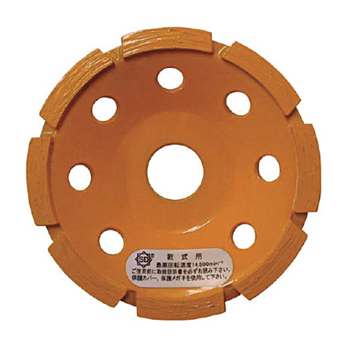 ﾄﾞﾗｲｶｯﾌﾟ 研削用 外径100×穴径20mm 1個画像