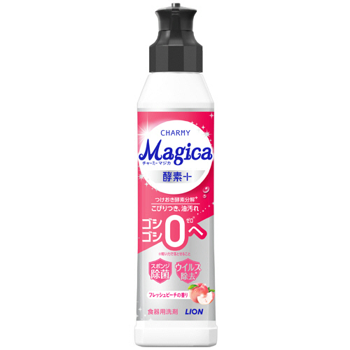 CHARMY Magica 酵素ﾌﾟﾗｽ ﾌﾚｯｼｭﾋﾟｰﾁの香り 本体 220mL 1本画像