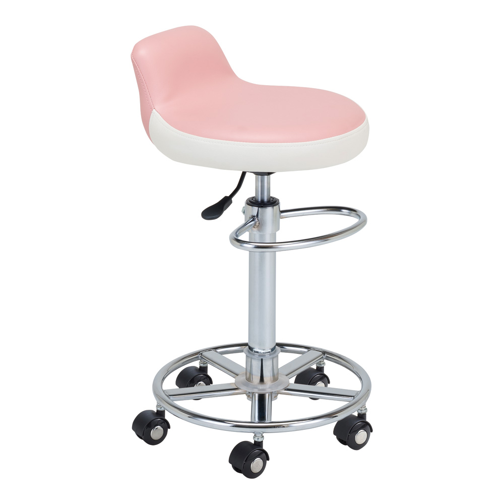 カラートレンドチェアー　ハイタイプ ピンク画像