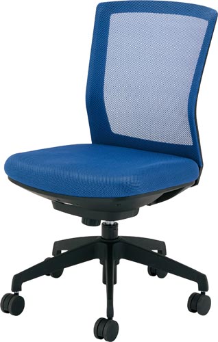 シンフォート回転椅子メッシュブルー