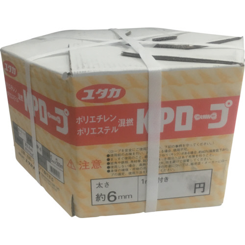 KPﾒｰﾀｰﾊﾟｯｸﾛｰﾌﾟ 6mm×200m 1巻画像