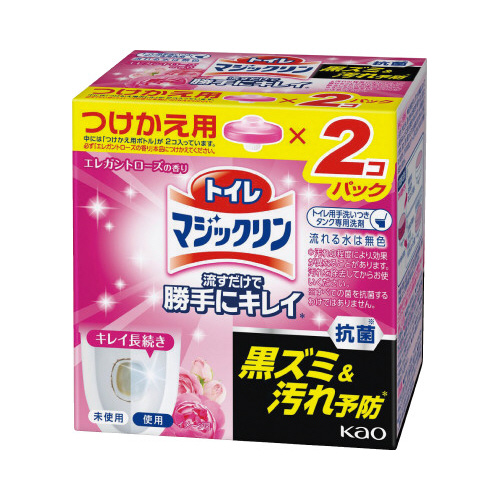 トイレマジックリン勝手にキレイ　ローズ　付替２個入画像