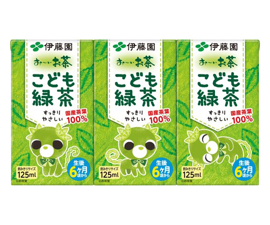 おーいお茶　こども緑茶　125mL　36本画像