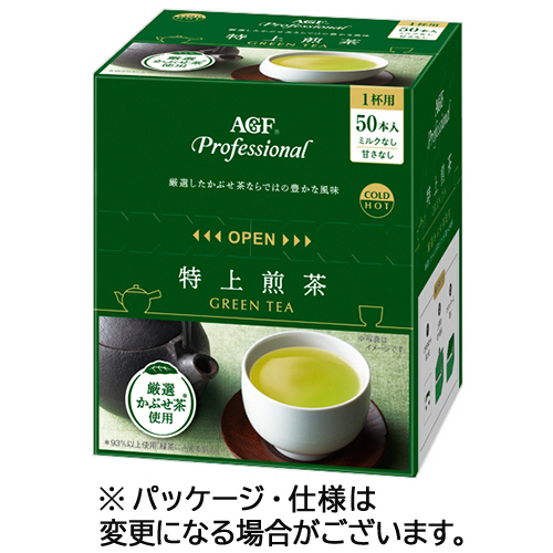ﾌﾟﾛﾌｪｯｼｮﾅﾙ 特上煎茶 1杯用 1箱(50本)画像