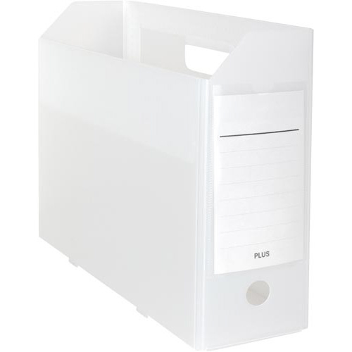 ＰＰボックスファイル＋　Ａ４－Ｅ　クリアーホワイト画像